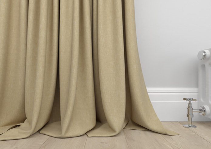 Delicate Chevron, Sunbeam - Made to Measure Curtains - Image 6